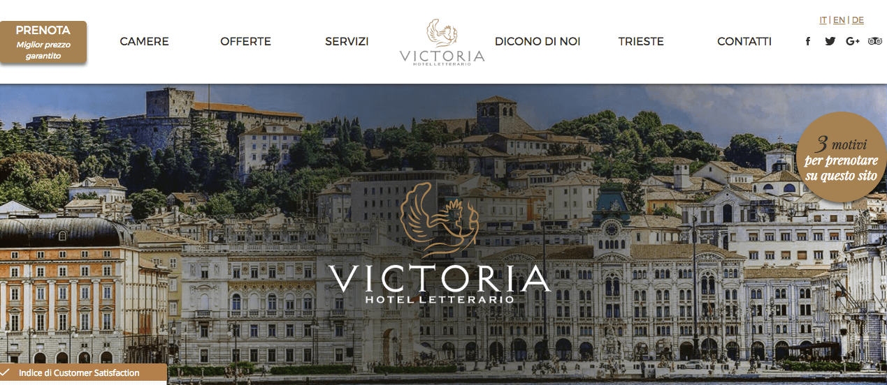 Victoria Hotel Letterario di Trieste