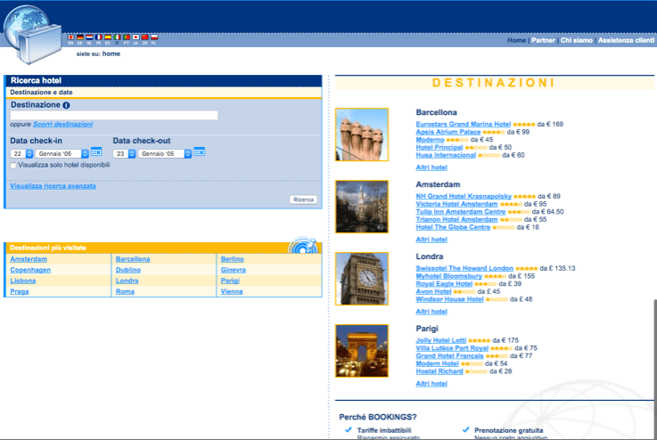 Booking.com nel 2014