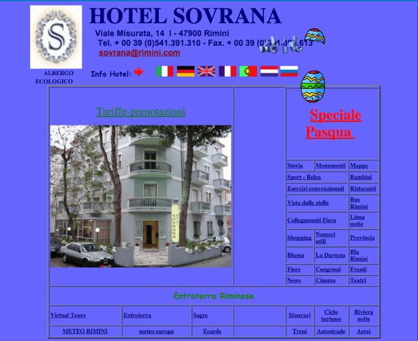 Hotel Sovrana 2004
