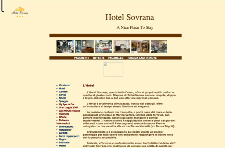 Hotel Sovrana 2007